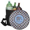 YouCustomizeIt Personalized Gingham & Elephants Collapsible Cooler & Seat view 1