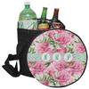 YouCustomizeIt Personalized Watercolor Peonies Collapsible Cooler & Seat view 1