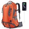 G4Free 50L Hiking Backpack Waterproof Daypack Outdoor Camping Climbing Backpack with Rain Cover for Men Women view 1