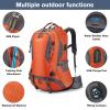 G4Free 50L Hiking Backpack Waterproof Daypack Outdoor Camping Climbing Backpack with Rain Cover for Men Women view 3