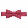 HOLD'EM Bow Tie For Boys and Baby Satin look Solid Color Adjustable Pre-tied - Kids Burgundy view 1