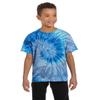 Colortone Tie Dye 100% Cotton T-Shirt for Kids 14-16, Large, Blue Jerry view 2
