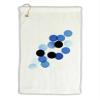 TOOLOUD Inverted Bokeh Micro Terry Gromet Golf Towel 16" x 25" view 1