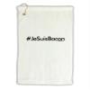 TOOLOUD Hashtag JeSuisBacon Micro Terry Gromet Golf Towel 16" x 25" view 1