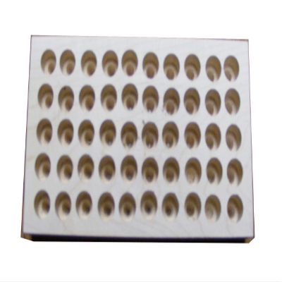 Steve's Gift Shoppe Solid Maple Reloading Tray for 357, 38, 9mm, 40 S&W - 50 Round Capacity