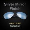 Goson Aviator Sunglasses for Men and Women, UV400 Protection, Retro Style, Great for Driving, Outdoor Activities view 3