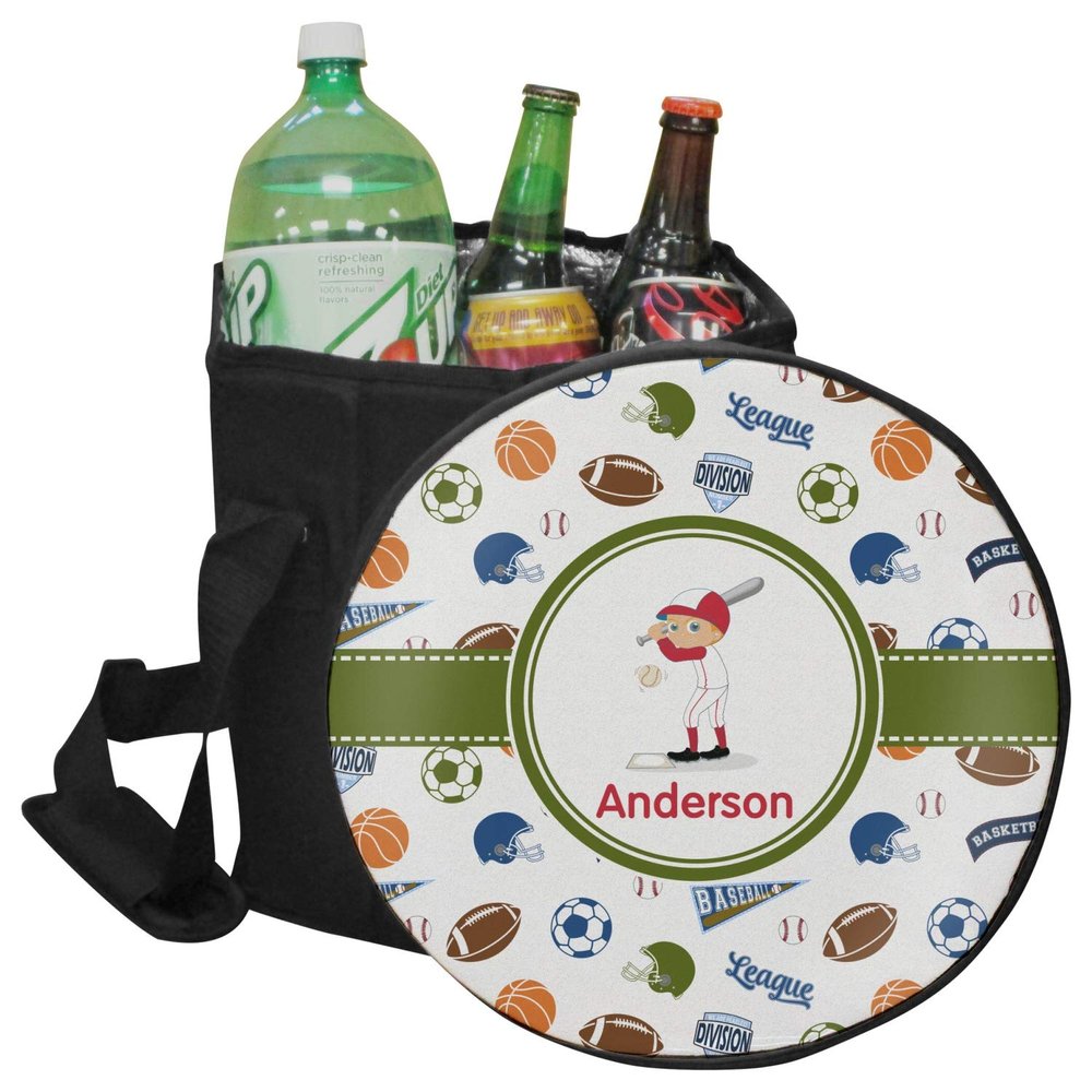 YouCustomizeIt Personalized Sports Collapsible Cooler & Seat