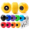 VJ 5.0 Skateboard Trucks (Silver), Skateboard Wheels 52mm, Skateboard Bearings, Skateboard Pads, Skateboard Hardware 1" (52mm Yellow) view 3