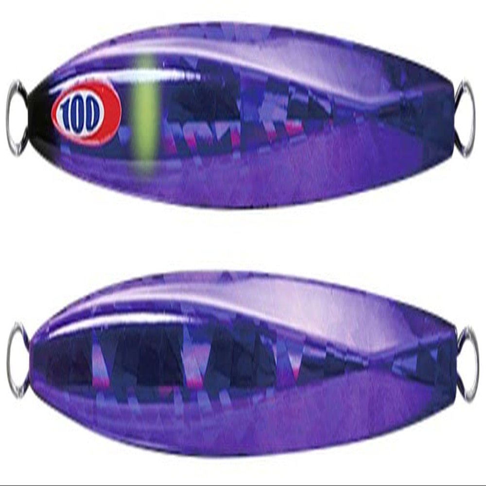 JACKALL Metal Jig Lure, Anchovy Metal, Type 1, 8.8 oz (250 g), Horseshoe Purple