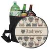 RNK Shops Personalized Hipster Cats Collapsible Cooler & Seat view 1