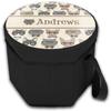 RNK Shops Personalized Hipster Cats Collapsible Cooler & Seat view 2
