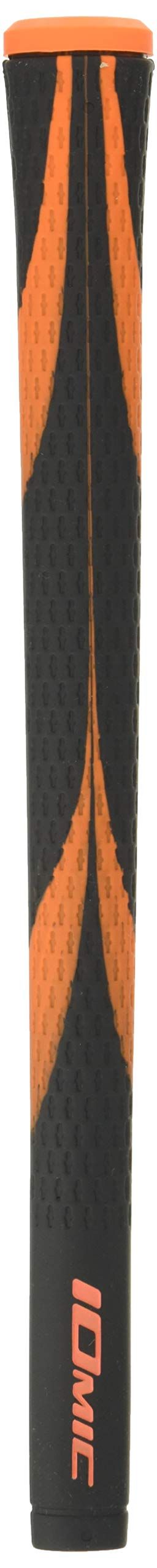 Iomic Opus Grip, Black Orange, M60, 1.8mm, Rubber, Textured, Golf Club Grip