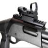 H and r 1871 Pardner Pump 12ga red Green dot Sight with Mount Hunting Optics Tactical Home Defense Accessory Aluminum Black Picatinny Weaver Base Mount Adapter Single Rail. view 1