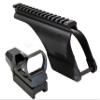 H and r 1871 Pardner Pump 12ga red Green dot Sight with Mount Hunting Optics Tactical Home Defense Accessory Aluminum Black Picatinny Weaver Base Mount Adapter Single Rail. view 3