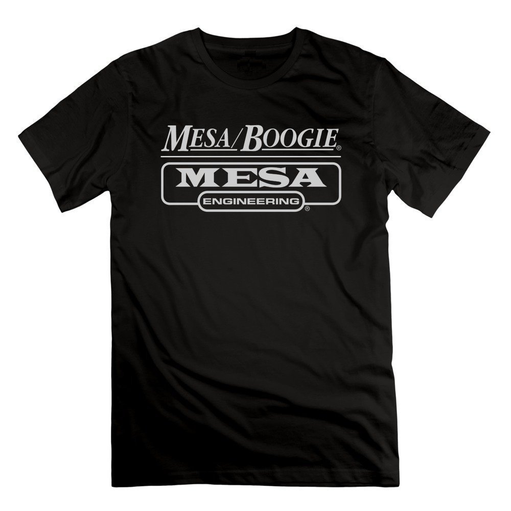 Abbas Man's Mesa Boogie Logo Tshirts S Black