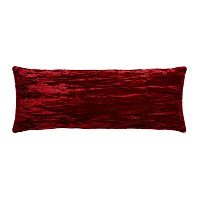 Candi Andi Handmade Luxe Serenity Eye Pillow - All-Natural Flaxseed - Unscented Weighted Eye Mask for Yoga, Meditation, Hot & Cold Therapy - Ruby Red - TEPV-RD