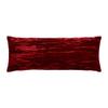 Candi Andi Handmade Luxe Serenity Eye Pillow - All-Natural Flaxseed - Unscented Weighted Eye Mask for Yoga, Meditation, Hot & Cold Therapy - Ruby Red - TEPV-RD view 1