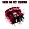 50 Caliber Racing LED Rocker Switch for Roof Lights  12V 20A Toggle Control with Backlight, Waterproof ON/Off Switch for UTV, Boat, ATV, Off-Road & Automotive Use, Red, (5360A23) view 2