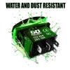 50 Caliber Racing LED Rocker Switch for Roof Lights  12V 20A Toggle Control with Backlight, Waterproof ON/Off Switch for UTV, Boat, ATV, Off-Road & Automotive Use, Green, (5360A24) view 2