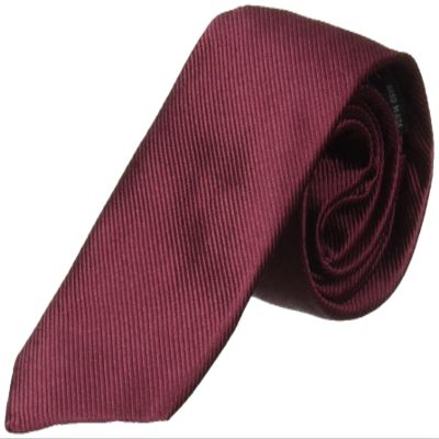 Bruno Piattelli Men's Tall-Plus-Size Extra Long Solid Silk Tie, Burgundy, One Size