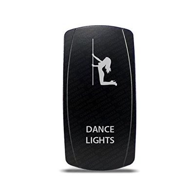 CH4x4 Rocker Switch Dance Lights Symbol - Red LED