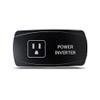 CH4x4 Rocker Switch Power Inverter Symbol - Horizontal - Blue LED view 1