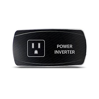 CH4x4 Rocker Switch Power Inverter Symbol - Horizontal - Red LED
