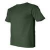 Bayside - USA-Made 100% Cotton Short Sleeve T-Shirt Forest Green view 1