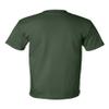 Bayside - USA-Made 100% Cotton Short Sleeve T-Shirt Forest Green view 2