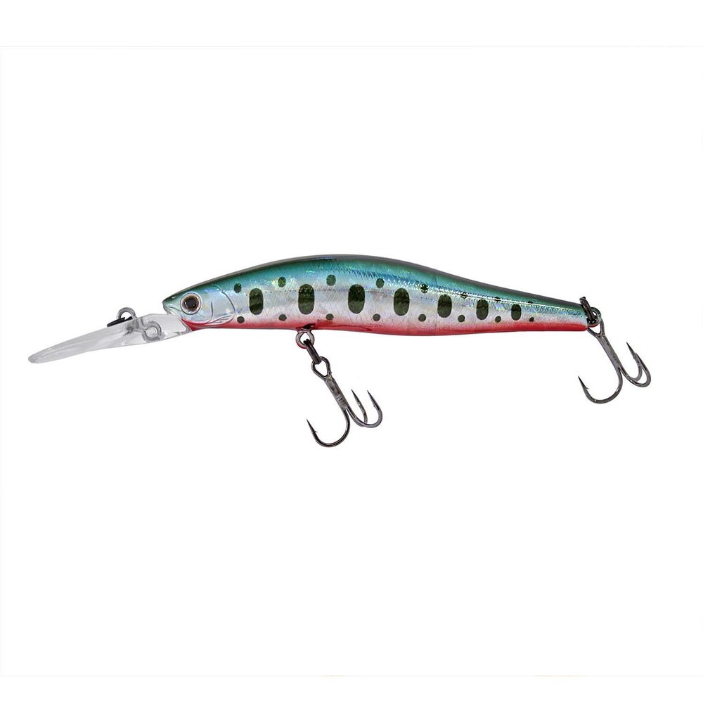 TIEMCO Minnow Shumari Deep F 3.5 inches (90 mm), 0.4 oz (11 g), Redberry Malt #186