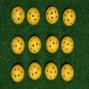 160pcs Golf Practice air Flow Balls Training aids Yellow Color Water Fun Golf Balls Outdoor Indoor Training Golf Balls view 1