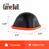 Tiger Tail Curve Ball - High Density Stationary Muscle Release for Back, Legs, Glutes, Hips, Psoas, Shoulders - Deep Tissue & Myofascial Release - Comforting Physical Therapy for Floor, Wall, or Chair view 3