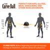 Tiger Tail Curve Ball - High Density Stationary Muscle Release for Back, Legs, Glutes, Hips, Psoas, Shoulders - Deep Tissue & Myofascial Release - Comforting Physical Therapy for Floor, Wall, or Chair view 4