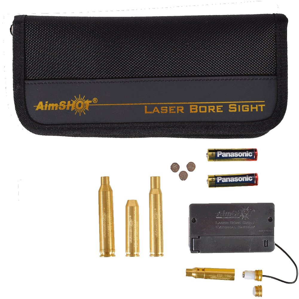 AimShot MBS-Kit2 Laser Bore Sight Kit- 223, 308, 3006, and 300 Win Mag