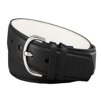 188 Women's Belts Ladies Fashion Skinny Soft Dress Casual Leather Belt 1-1/8" (30mm) wide (Black, M)