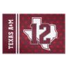FANMATS 18915 Texas A&M Aggies Starter Mat Accent Rug - 19in. x 30in. | Sports Fan Home Decor Rug and Tailgating Mat - "Texas Outline & 12" Logo view 1