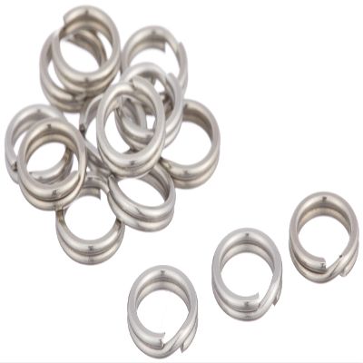 Bassday Split Rings Heavy Duty Size 4 60lb (7040)