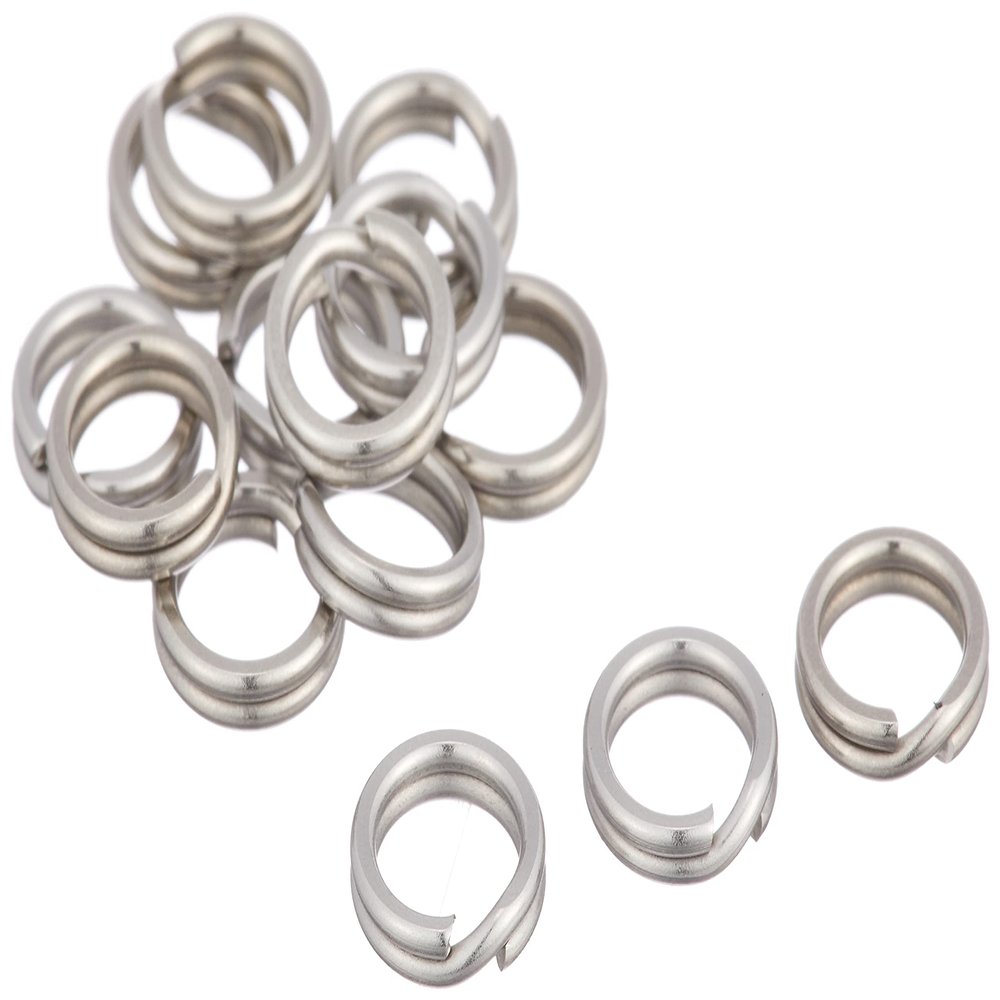 Bassday Split Rings Heavy Duty Size 4 60lb (7040)
