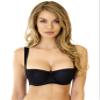 Rosme Womens Balconette Bra, Collection"GRAND", Black 34D view 1