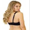 Rosme Womens Balconette Bra, Collection"GRAND", Black 34D view 2