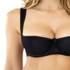 Rosme Womens Balconette Bra, Collection"GRAND", Black 34D view 3