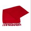 Sakkas Two Tone Vintage Jacquard Paisley Pashmina Shawl Wrap Scarf Stole - Dark Cherry view 4