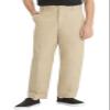 Classroom School Uniforms Big Boys Flat Front Pant, Khaki, 8 view 1