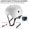 JBM Skateboard Helmet - Lightweight, Adjustable & Ventilated Helmet for Scooter, Roller Skate, Inline Skate view 4