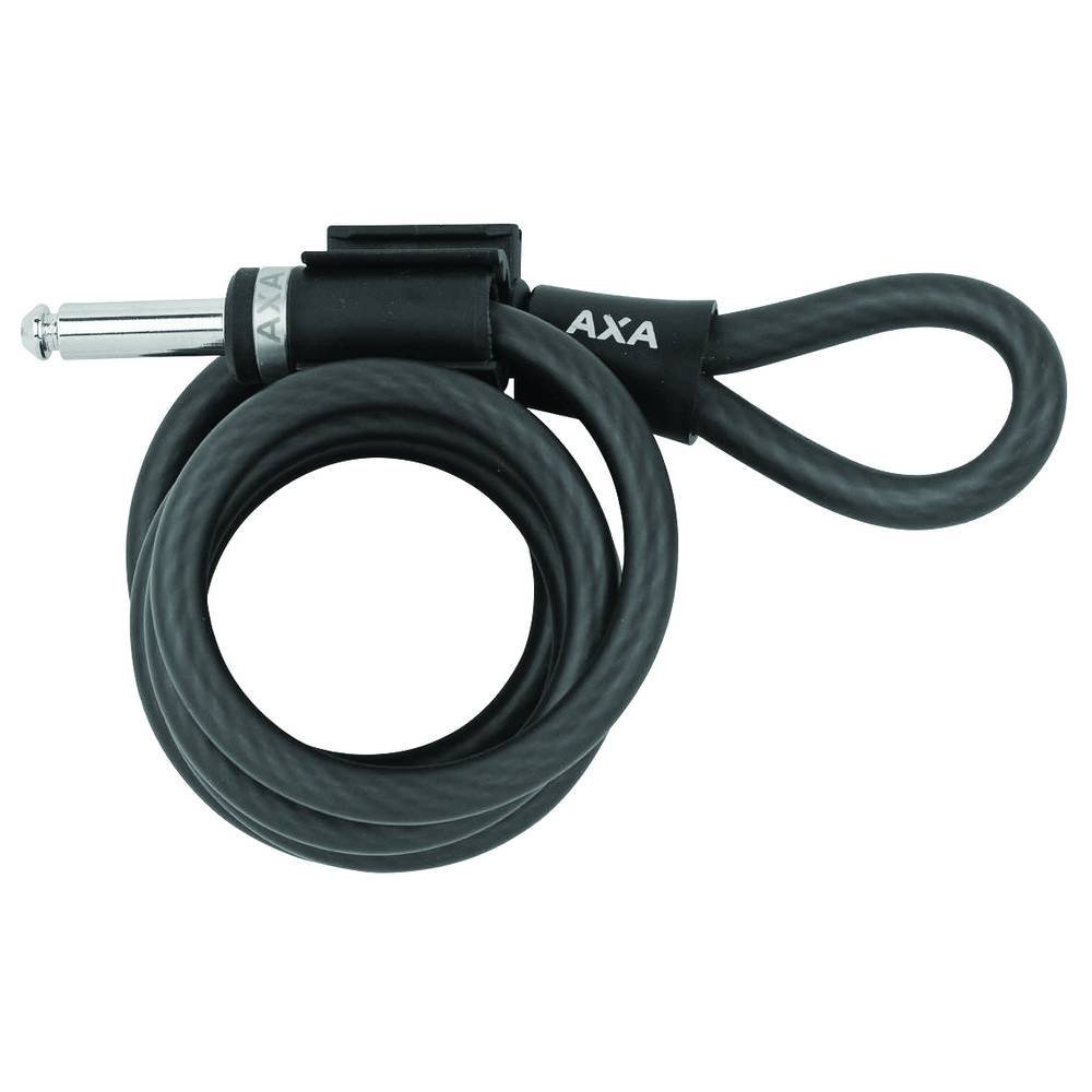 AXA 5011530 1X Chain Lock Single Plug-in Cable Newton Plug-in Cable Black 18010, 180cm10mm, Can only be Used Products
