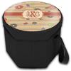 YouCustomizeIt Personalized Chevron & Fall Flowers Collapsible Cooler & Seat view 2
