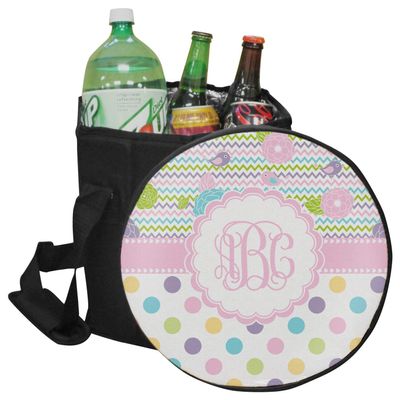 YouCustomizeIt Personalized Girly Girl Collapsible Cooler & Seat