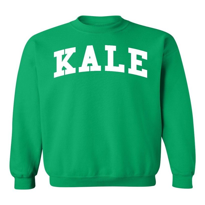 P&B Kale W. Crewneck Sweatshirt, 3XL, Green