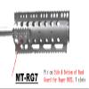TUFFORCE 7 Slot Scope Rail Mount on Bottom or Side for Ruger SR-22, Item MT-RG7 view 2