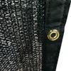 FJYW - 12' x 14' - 50% Shade Cloth, Shade Fabric, Sun Shade, Shade sail, Black Color view 3
